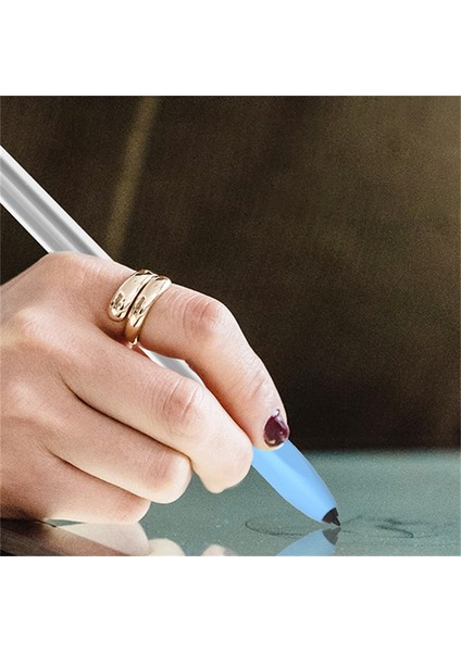 Samsung Galaxy Tab S6 Lite Stylus Kalem Silikon Kılıf Düşmeye Karşı Dayanıklı Kir Önleyici Kapak-Pembe (Yurt Dışından)