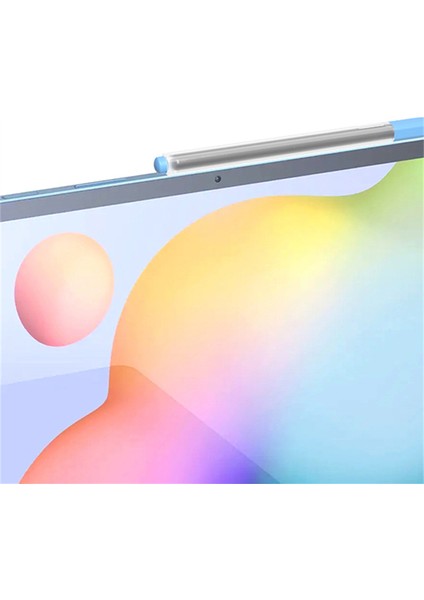 Samsung Galaxy Tab S6 Lite Stylus Kalem Silikon Kılıf Düşmeye Karşı Dayanıklı Kir Önleyici Kapak-Pembe (Yurt Dışından)