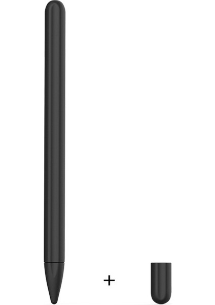 Huawei M-Pencil 1. Nesil Silikon Stylus Kalem Kapağı Tutucu Kaymaz Kalem Kılıfı Koruyucu Uç Kapağı Ile-Siyah (Yurt Dışından)