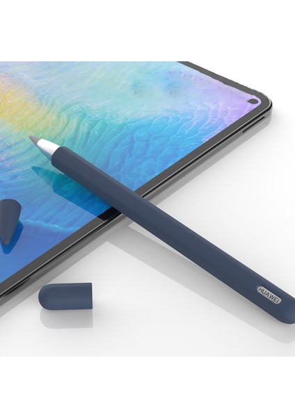 Huawei M-Pencil 1. Nesil Silikon Stylus Kalem Kapağı Tutucu Kaymaz Kalem Kılıfı Koruyucu Uç Kapağı Ile-Siyah (Yurt Dışından) fiyatları
