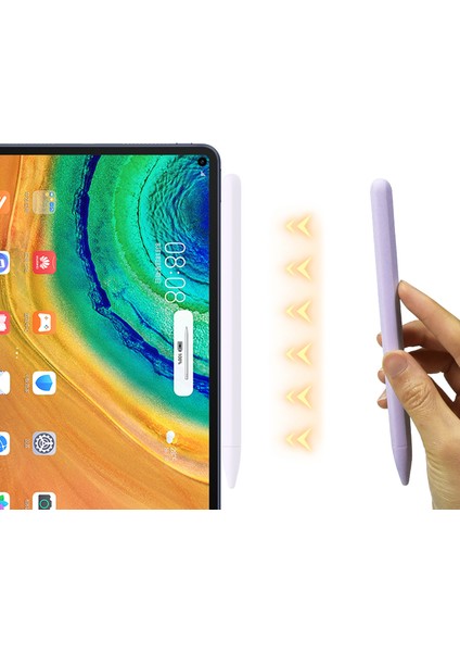 Huawei M-Pencil 1. Nesil Silikon Stylus Kalem Kapağı Tutucu Kaymaz Kalem Kılıfı Koruyucu Uç Kapağı Ile-Siyah (Yurt Dışından) modelleri