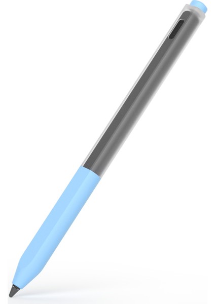 Lenovo Legion Y900/PAD Pro 2022/XIAOXIN Pad Pro 12.7 Inç Koruyucu Kılıf Yumuşak Tpu Stylus Kalem Kılıfı-Gök Mavisi (Yurt Dışından)