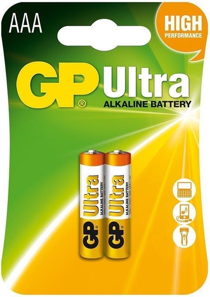 24AU-2U2 Alkalin Ince Aaa Kalem Pil 2'li
