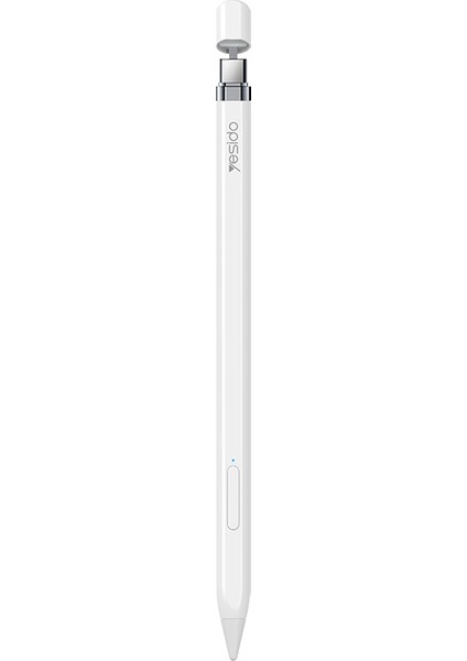 Yesıdo ST14 Taşınabilir Kapasitif Kalem, iPad Için Type-C Bağlantılı Çok Işlevli Bluetooth Uyumlu Stylus Kalem (Yurt Dışından)