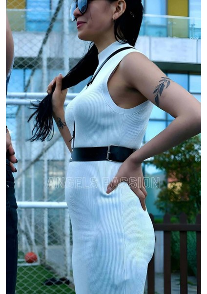 Tshirt Üzeri Kadın Kemer, Şık Deri Kadın Kemer, Elbise Üzeri Kemer