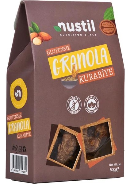 Glutensiz Granola Kurabiye 50 gr