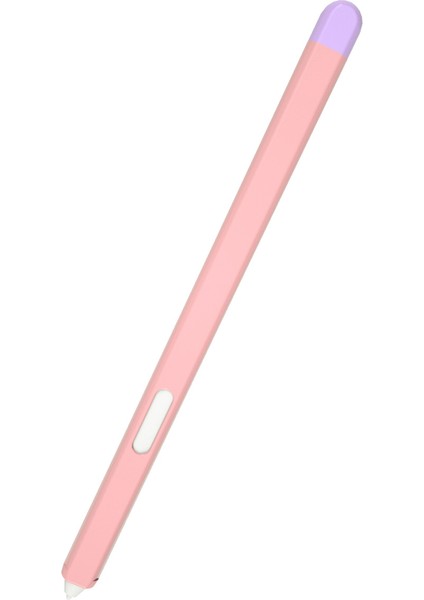 Samsung Galaxy Tab S Kalem Için Kontrast Renkli Stylus Kalem Koruyucu Kılıf-Pembe/mor (Yurt Dışından)