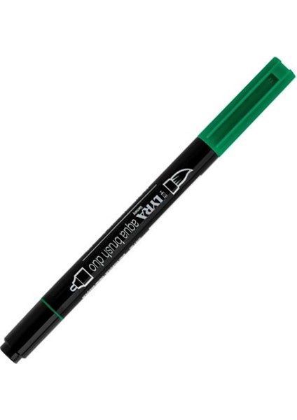 Aqua Brush Duo Marker - Emerald Green L6520063