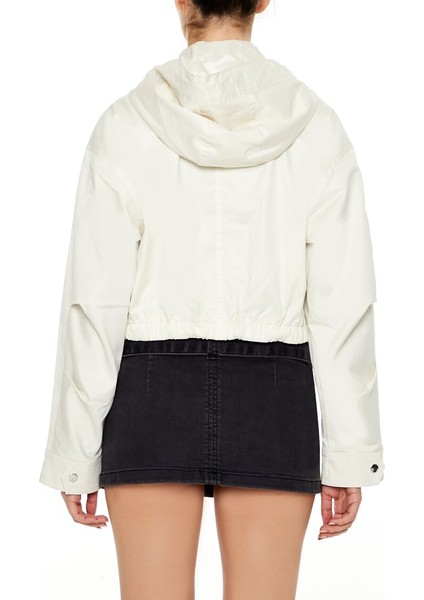 Kapüşonlu Twill Ceket modelleri