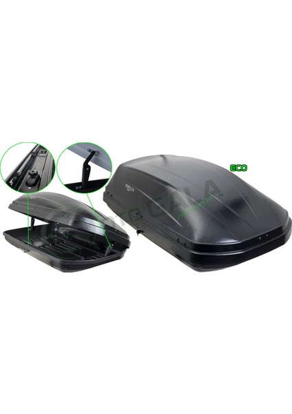 Port Bagaj 370 Lt Eco Siyah