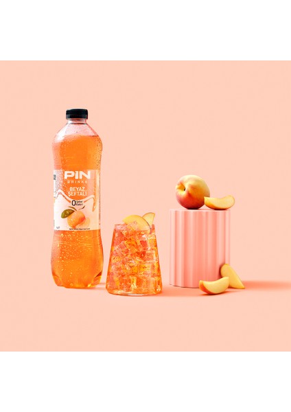 Beyaz Şeftali Beyaz Çaylı Özel Seri Şekersiz & Kalorisiz 1 lt x 6 Adet Ice Tea
