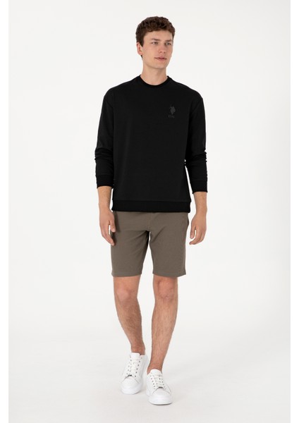 Erkek Siyah Sweatshirt 50300048-VR046
