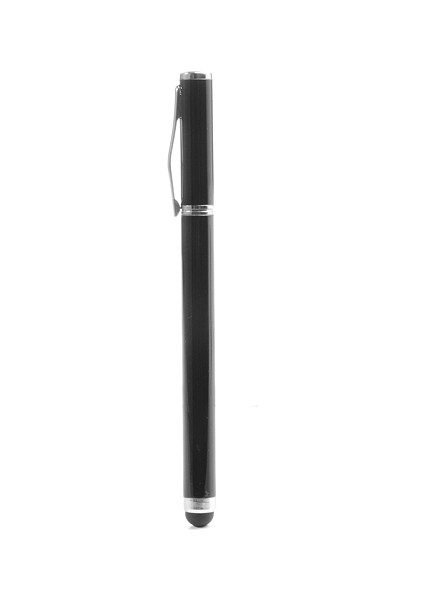Kapasitif Dokunmatik Ekranlı iPhone iPad Samsung Için Siyah Tükenmez Kalem Stylus (Yurt Dışından)