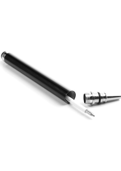 Kapasitif Dokunmatik Ekranlı iPhone iPad Samsung Için Siyah Tükenmez Kalem Stylus (Yurt Dışından)