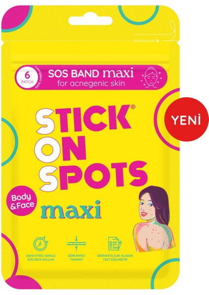 Sos Band Maxi(6 Patch)X2
