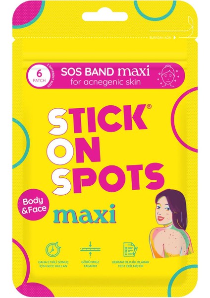 Sos Band Maxi(6 Patch)X2