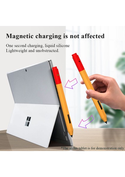 Microsoft Surface Kalem Sıvı Silikon Koruyucu Kalem Kutusu Toz Geçirmez Sarma Kapak Kılıfı-Siyah (Yurt Dışından) fırsatları