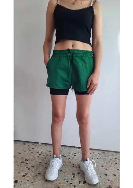 Sporcu Gym Nke Taytlı Şort