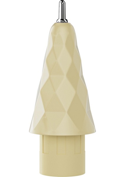 Apple Pencil (2. Nesil)/kalem (1. Nesil)/kalem (Usb-C) Uçları Rhombus Noiseless Kalem Uçları-Ince Uç/açık Sarı (Yurt Dışından)