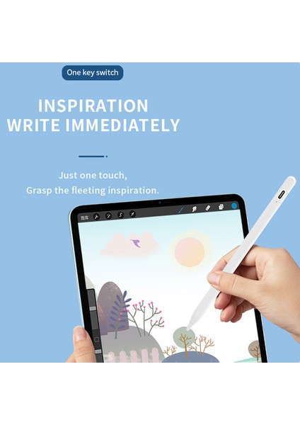 3pro Aktif Kapasitif Kalem iPad Için Pürüzsüz Yazma Çizim Hafif Ince Kalem-Siyah (Yurt Dışından) fiyatları