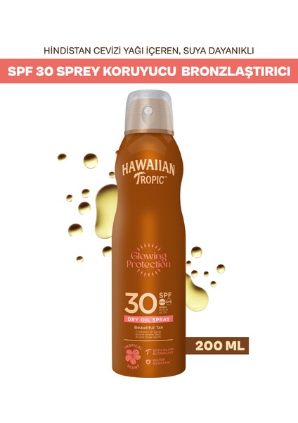 Protective Dry Oil Continuous Spray Oil Spf 30 180ML