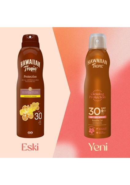 Protective Dry Oil Continuous Spray Oil Spf 30 180ML