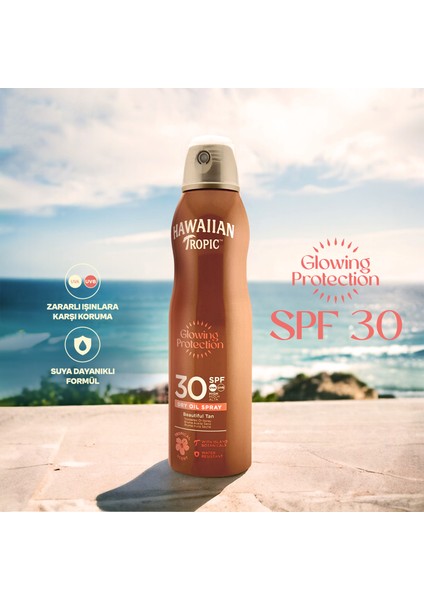 Protective Dry Oil Continuous Spray Oil Spf 30 180ML