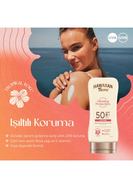 Satin Protection Protective Sun Lotion Spf 50 180 ml