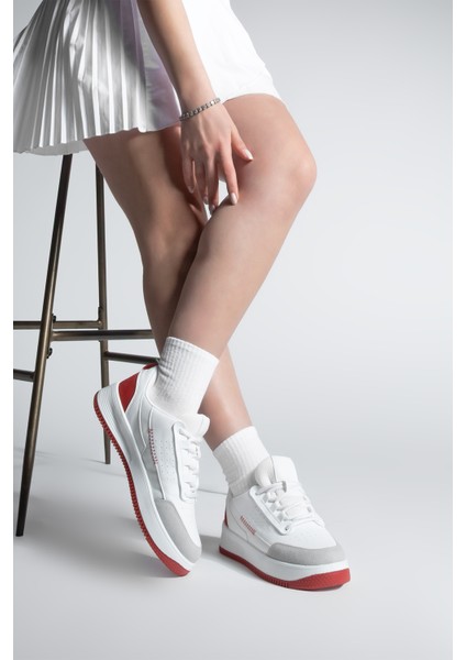 Kadın Sneaker Kalın Taban Spor Ayakkabı Loske