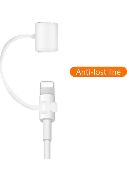 Apple Pencil Için Silikon Kapak Tutucu + Uç Kapağı + Konnektör Adaptörü Bağlantısı (Yurt Dışından)
