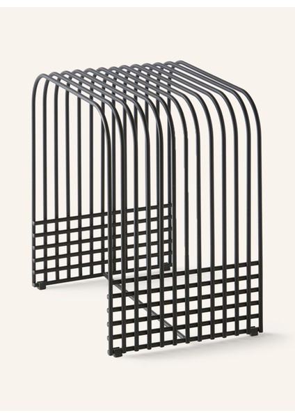 Drop Tabure, Toz Kaplamalı Metal, 44,4 cm Yükseklik, Jan Dijkstra Tasarımı, Modellenebilir Modern Tasarım