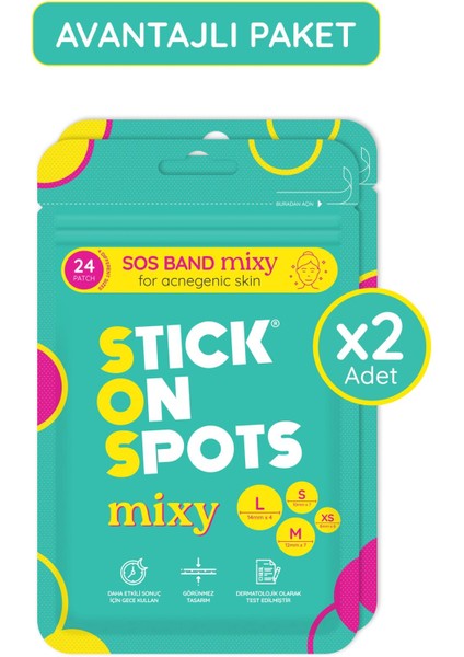 Sos Band Mixy (24 Patch) X2