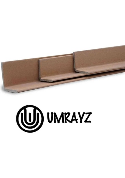 Karton Köşebent Palet Koruyucu Koli Köşe Koruyucu Kraft Köşe 20CM 25ADET