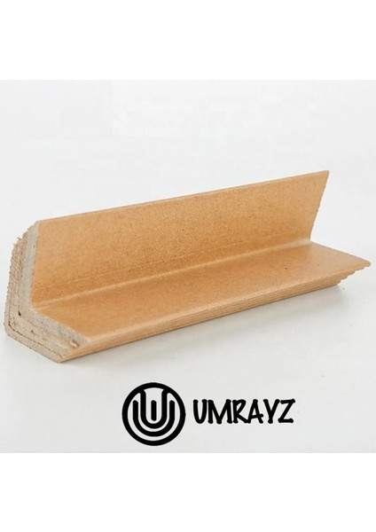 Karton Köşebent Palet Koruyucu Koli Köşe Koruyucu Kraft Köşe 20CM 25ADET