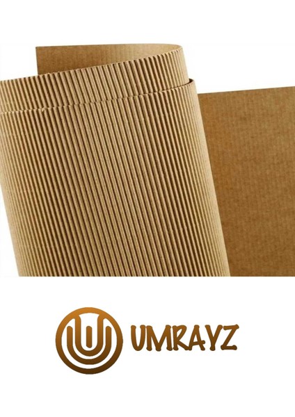 140CM x 10M Oluklu Karton Mukavva Ondüle Karton Rulo Mukavva Zemin Koruma Ambalaj Kartonu