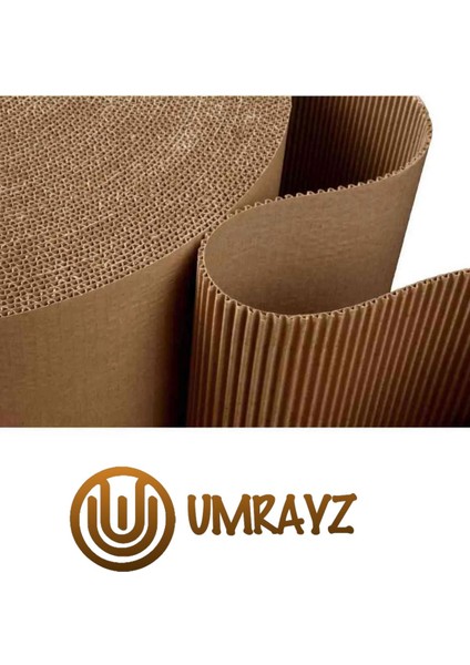 140CM x 10M Oluklu Karton Mukavva Ondüle Karton Rulo Mukavva Zemin Koruma Ambalaj Kartonu