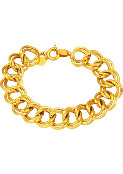 Samanyolu Altın Taşsız Bileklik