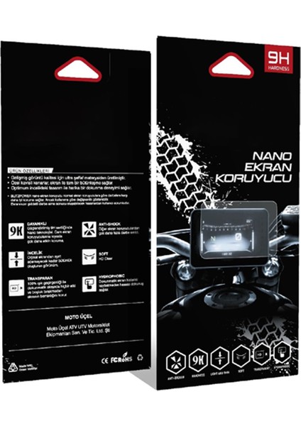 Yamaha MT07 Ekran Koruyucu Cam