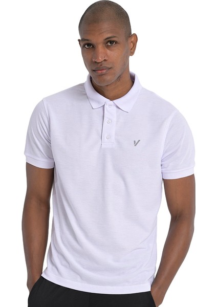 Furano Erkek Beyaz Günlük Stil T-Shirt 25YE017-BYZ