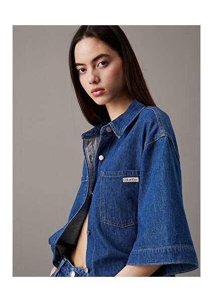 Lınen Boxy Belted Shırt Dress modelleri