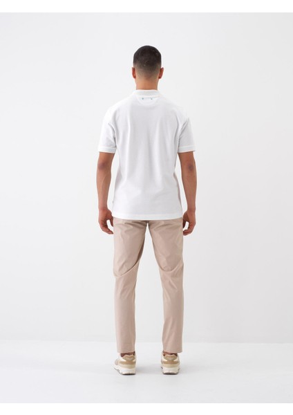 Erkek Bej Slim Fit Pamuklu Jogger Pantolon indirimleri