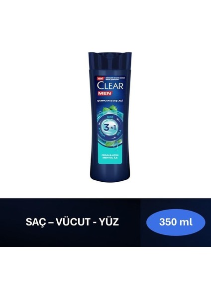 Men 3ü1 Arada Şampuan&Duş Jeli