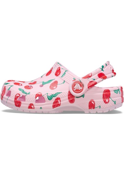 Kız Çocuk Classic Fresh Fruits Clog K Terlik - Pembe