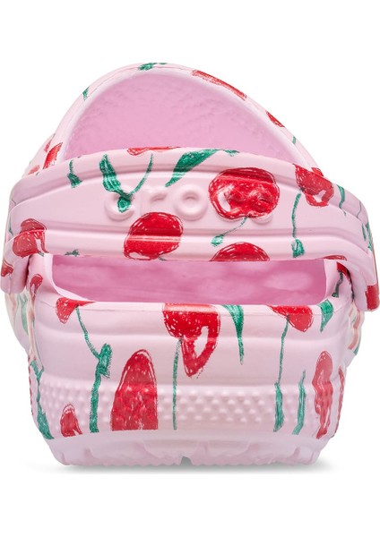 Kız Çocuk Classic Fresh Fruits Clog K Terlik - Pembe