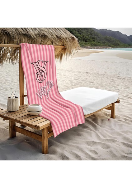 Dekoratif Modern Desenli Plaj Deniz Havlusu Peştamal 80x160 CM LUX22