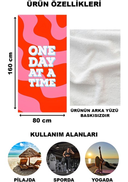 Modern Desenli Plaj Deniz Havlusu Peştemal 80 x 160 cm AQUA38 fiyatları