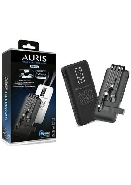 ARS-KP17 10.000 Mah Kablolu Taşınabilir Telefon Standlı Powerbank