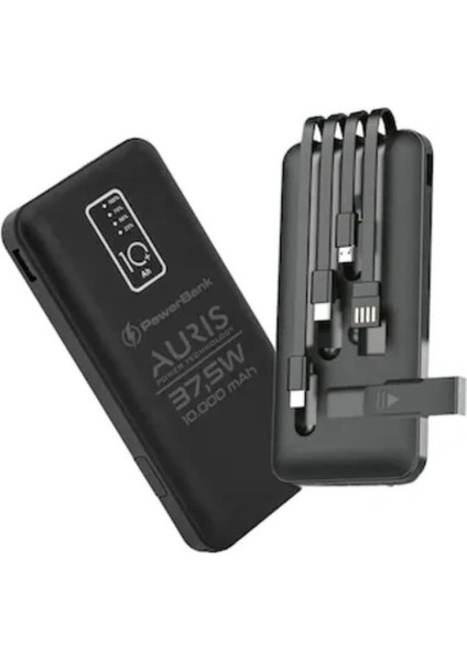 ARS-KP17 10.000 Mah Kablolu Taşınabilir Telefon Standlı Powerbank
