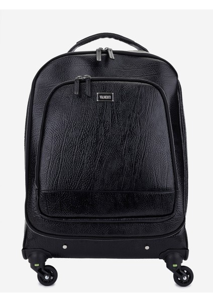 Unisex Hakiki Deri Siyah Deri Valiz 147 5085 Valız Y25 Sıyah Dr