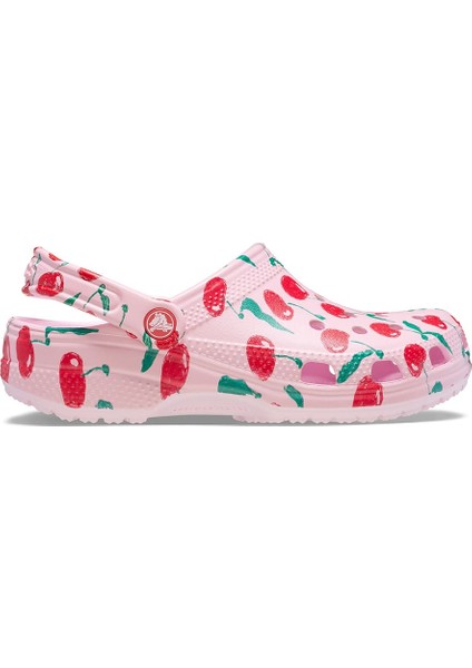 Kadın Classic Fresh Fruits Clog Terlik - Pembe